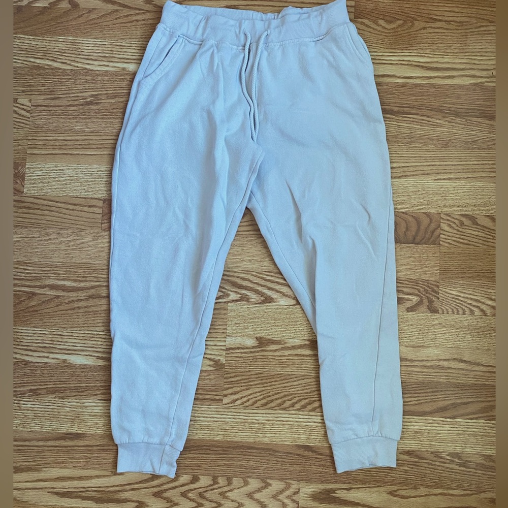 Cream joggers